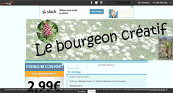 Desktop Screenshot of lebourgeoncreatif.over-blog.com