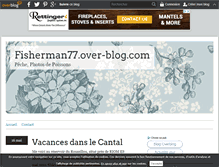 Tablet Screenshot of fisherman77.over-blog.com