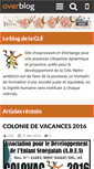 Mobile Screenshot of enfantcle.over-blog.fr