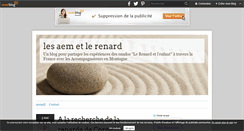 Desktop Screenshot of lesaemetlerenard.over-blog.com