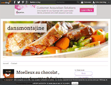 Tablet Screenshot of dansmontajine.over-blog.com