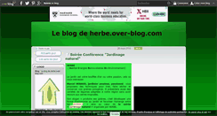 Desktop Screenshot of herbe.over-blog.com