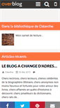 Mobile Screenshot of danslabibliothequedecleanthe.over-blog.com