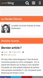 Mobile Screenshot of le.monde.d.annie.over-blog.com
