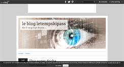 Desktop Screenshot of letempskipass.over-blog.com