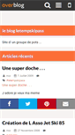 Mobile Screenshot of letempskipass.over-blog.com