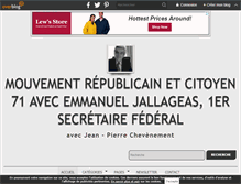 Tablet Screenshot of mouvementrepublicainetcitoyen71.over-blog.com