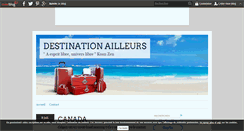 Desktop Screenshot of destinationailleurs.over-blog.com