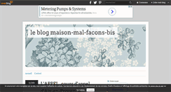 Desktop Screenshot of maison-mal-facons-bis.over-blog.com