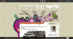 Desktop Screenshot of mythe.over-blog.com