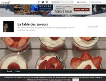 Tablet Screenshot of latabledessaveurs.over-blog.com