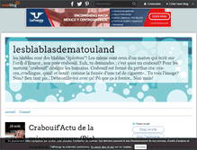 Tablet Screenshot of lesblablasdematouland.over-blog.com