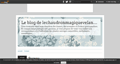 Desktop Screenshot of lechaudronmagiquevelanne.over-blog.com