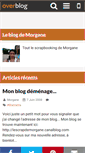 Mobile Screenshot of lescrapdemorgane.over-blog.com