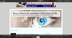 Desktop Screenshot of martineaubry-primaireslille.over-blog.com