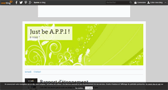 Desktop Screenshot of justbeappi.over-blog.com