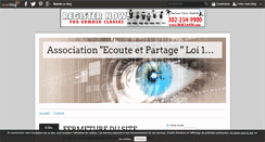 Desktop Screenshot of ecouteetpartage.over-blog.com