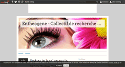Desktop Screenshot of entheogene.over-blog.com
