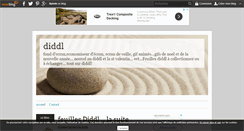 Desktop Screenshot of diddle.over-blog.com