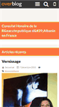 Mobile Screenshot of consulalbanie.over-blog.com