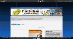 Desktop Screenshot of procreacteurs.over-blog.com