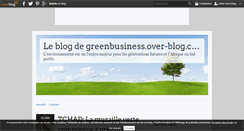 Desktop Screenshot of greenbusiness.over-blog.com