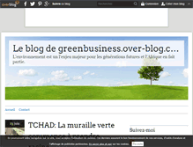 Tablet Screenshot of greenbusiness.over-blog.com
