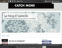 Tablet Screenshot of isa.crea.over-blog.com