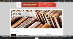 Desktop Screenshot of die-riess.over-blog.com