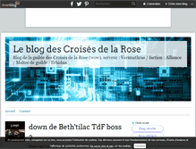 Tablet Screenshot of lescroisesdelarose.over-blog.com