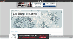 Desktop Screenshot of lesbijouxdesophie.over-blog.com