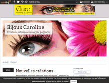 Tablet Screenshot of bijouxcaroline.over-blog.com