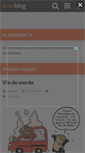 Mobile Screenshot of jemennui.over-blog.fr