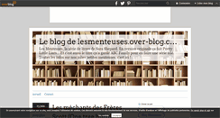 Desktop Screenshot of lesmenteuses.over-blog.com