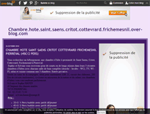 Tablet Screenshot of chambre.hote.saint.saens.critot.cottevrard.frichemesnil.over-blog.com