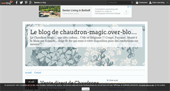 Desktop Screenshot of chaudron-magic.over-blog.com