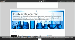 Desktop Screenshot of monmondeosteopathique.over-blog.com