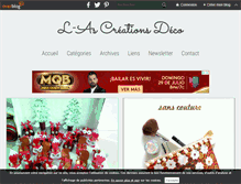 Tablet Screenshot of lascreation.over-blog.com