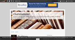 Desktop Screenshot of chatsdamour.over-blog.com