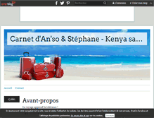 Tablet Screenshot of kenyasafari.over-blog.com