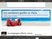 Tablet Screenshot of parisguides.over-blog.com