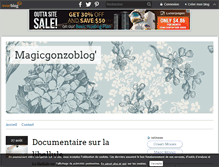 Tablet Screenshot of magicgonzo.over-blog.fr