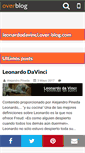 Mobile Screenshot of leonardodavinci.over-blog.com