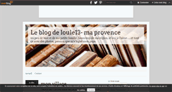 Desktop Screenshot of loule13.over-blog.com