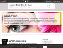 Tablet Screenshot of manoush.over-blog.fr