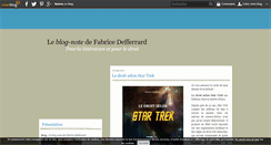 Desktop Screenshot of fabrice.defferrard.over-blog.fr