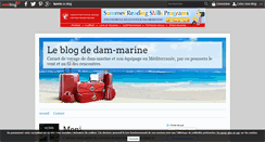 Desktop Screenshot of dam-marine.over-blog.com