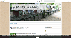 Desktop Screenshot of la-plume-et-le-clavier.over-blog.com