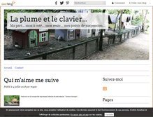 Tablet Screenshot of la-plume-et-le-clavier.over-blog.com