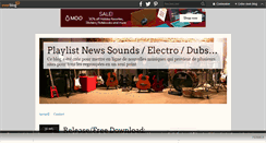 Desktop Screenshot of playlistnews-soundselectro.over-blog.fr
